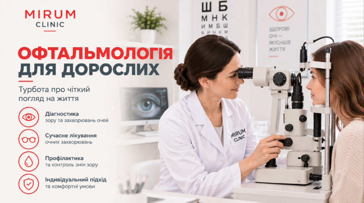 Офтальмологія