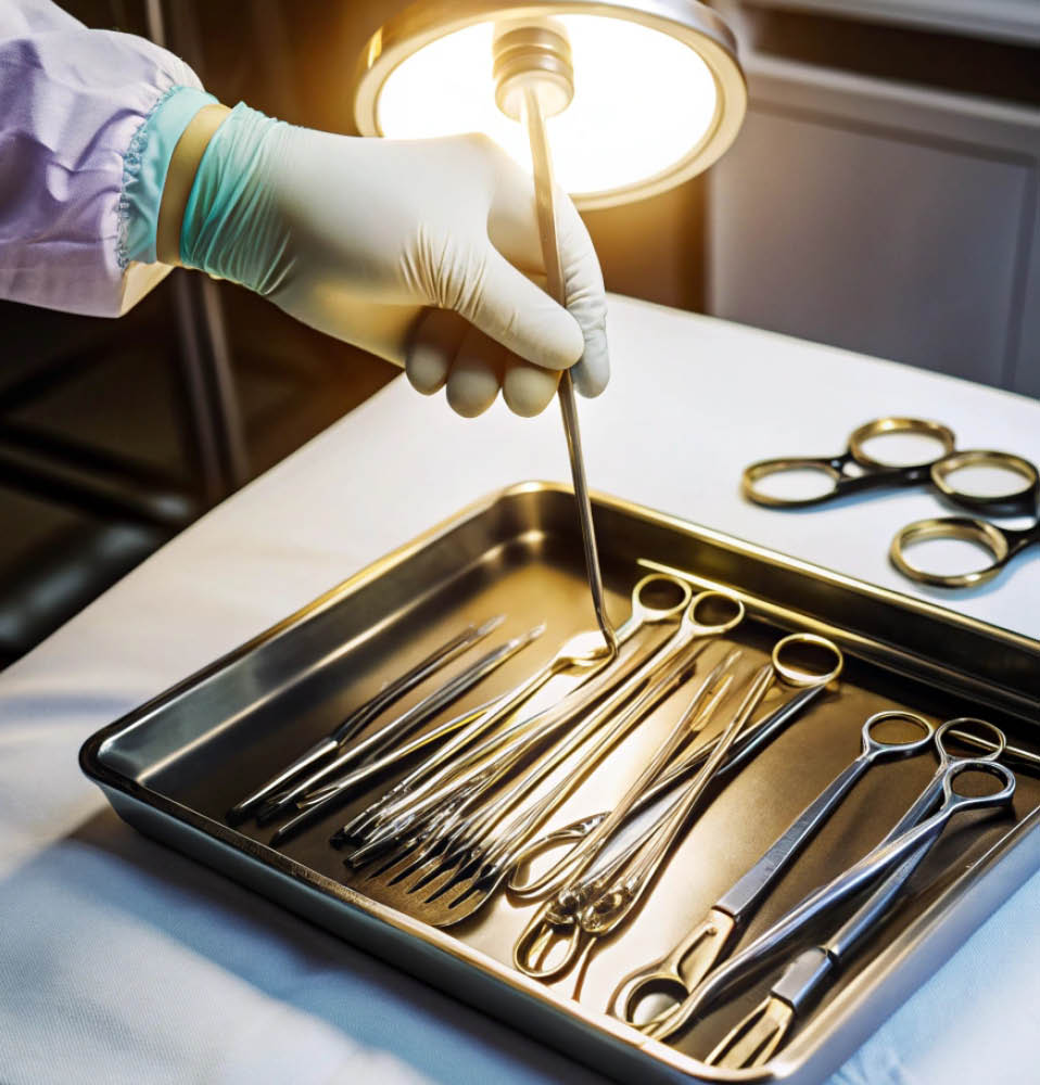 Surgical instruments prepared for operation