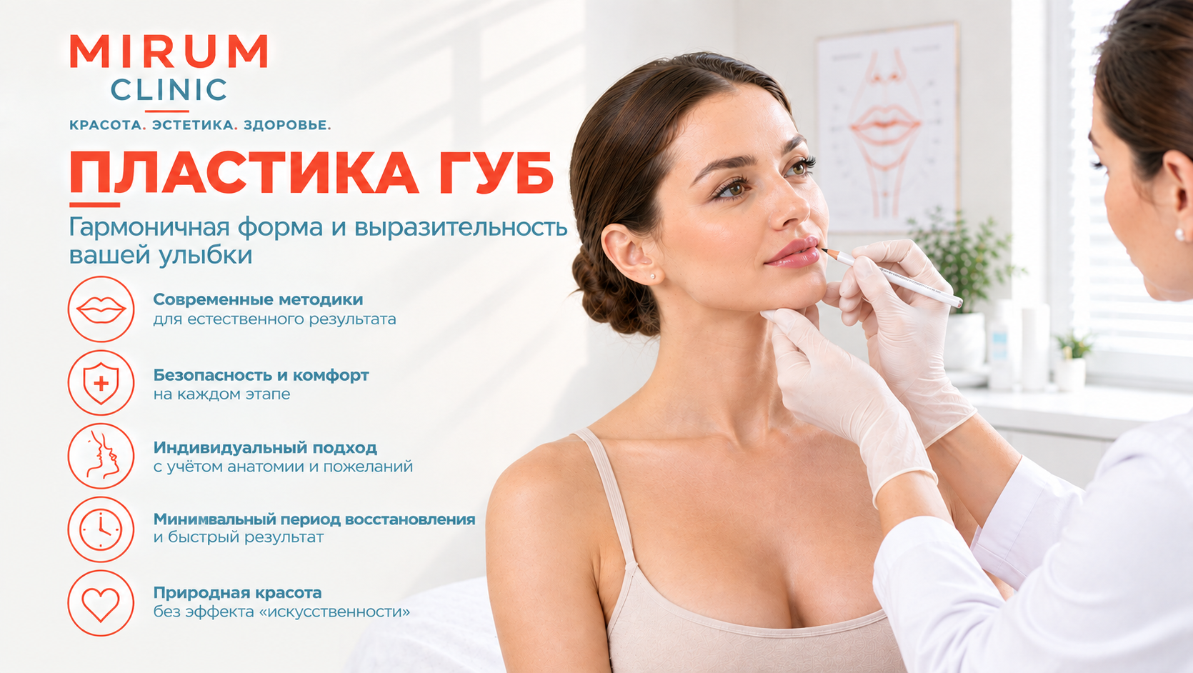 Пластика губ