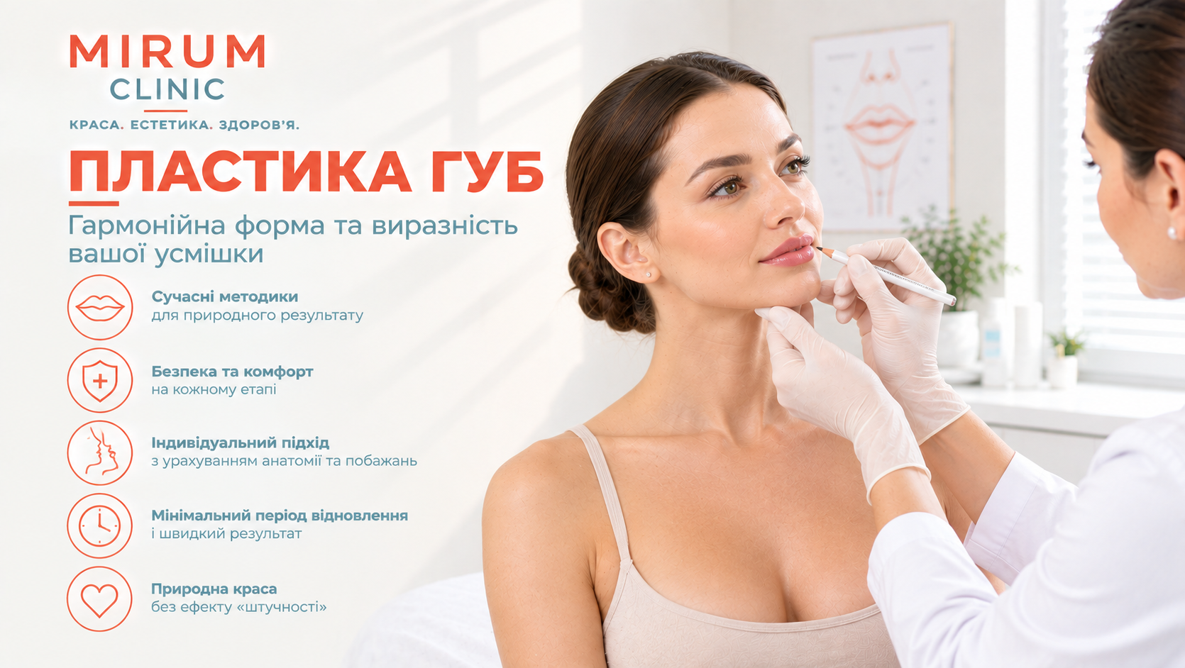 Пластика губ