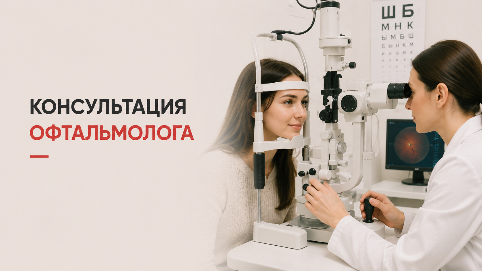 Концультация офтольмолога
