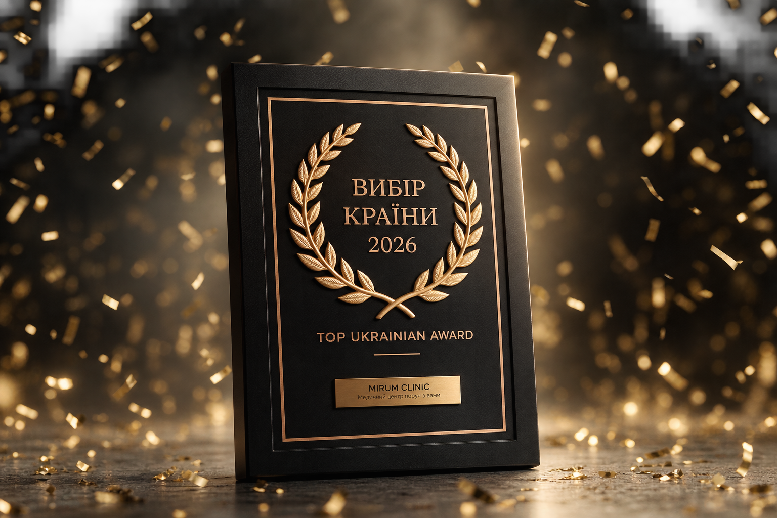 MIRUM Clinic - «Медичний центр року» за версією TOP Ukrainian Award